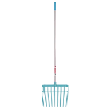 Red Gorilla Bedding Fork Straight Handle Sky Blue
