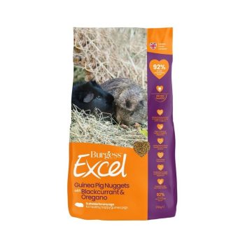 Burgess Excel Guinea Pig Nuggets Blackcurrant & Oregano 1.5kg
