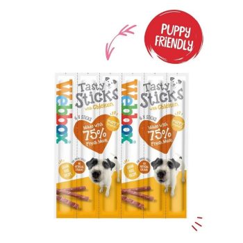 Webbox Tasty Sticks Chicken Small 6 Sticks
