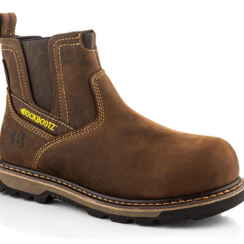 B1180 Hard as Nails Safety Dealer Boot - Dark Brown UK10