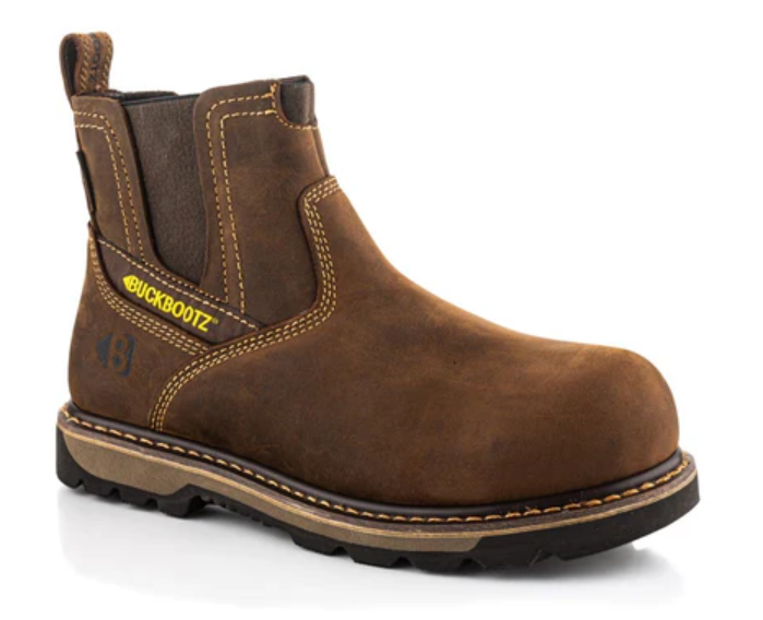 B1180 Hard as Nails Safety Dealer Boot - Dark Brown UK9