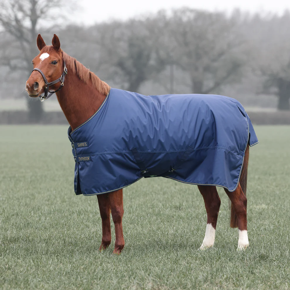 Typhoon Lite Turnout Rug 6'6 Navy