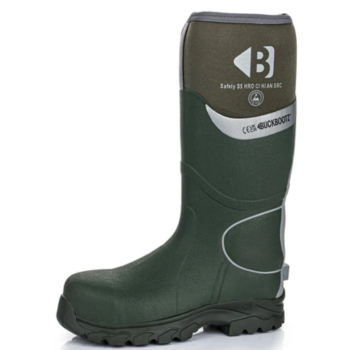 BBZ8000 Safety Wellington Boot - Green UK8