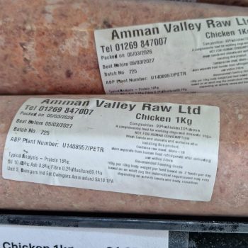 Amman Valley Ltd Frozen Raw Chicken Mince 1kg