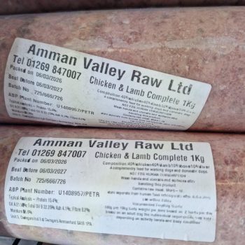 Amman Valley Ltd Frozen Raw Chicken & Lamb Complete 1kg