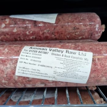 Amman Valley Ltd Frozen Raw Chicken & Duck Complete 1kg
