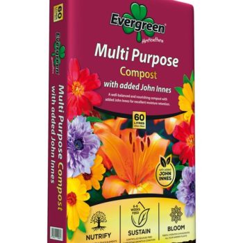 Evergreen Irish Multi Purpose Compost with John Innes 60 Ltrs