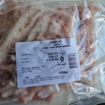 Amman Valley Ltd Frozen Raw Chicken Feet 1kg