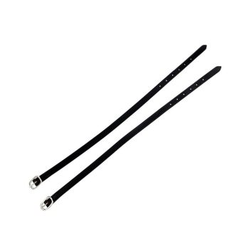 Hy Leather Spur Straps Black