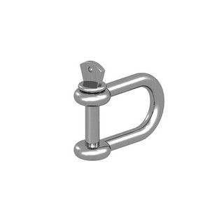 Birkdale Dee Shackles Pk2 16mm BZP